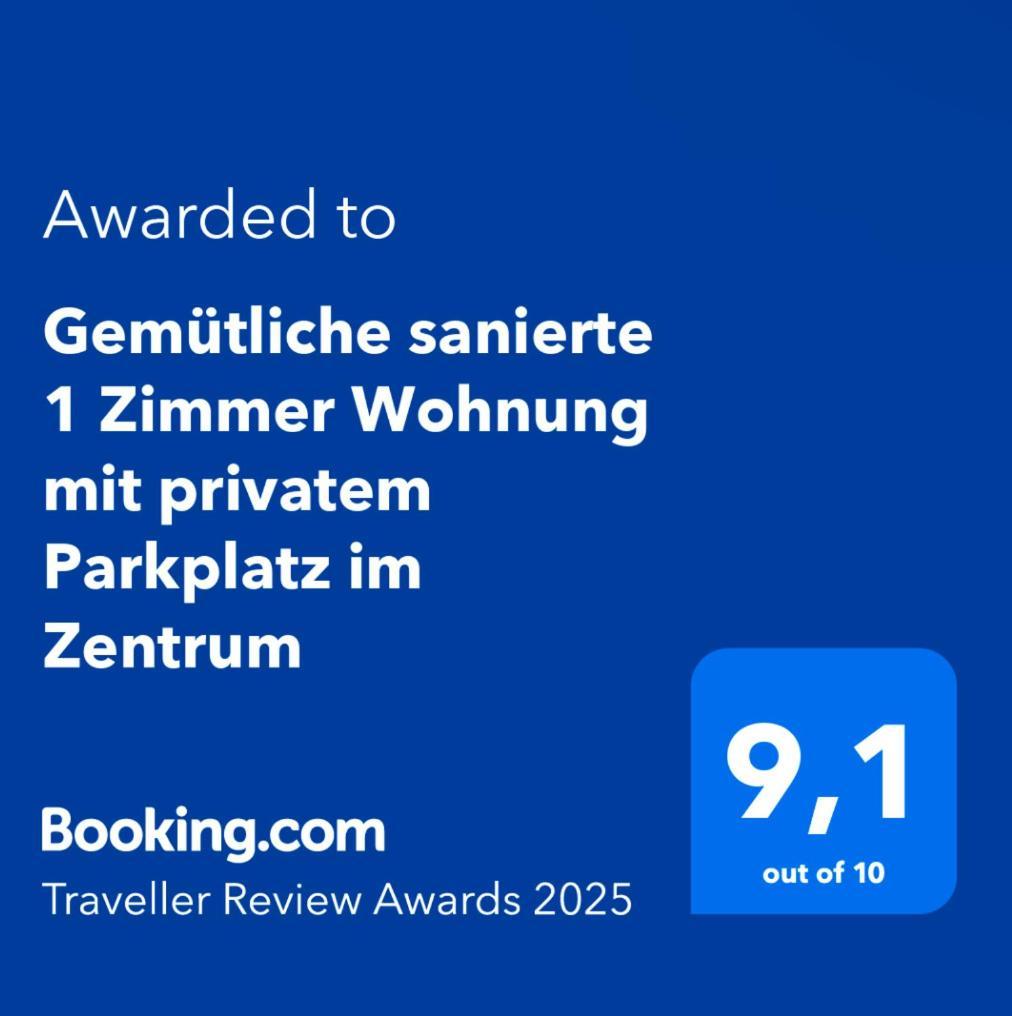 Gemuetliche Sanierte 1 Mit Privatem Parkplatz Im Zentrum Apartment *